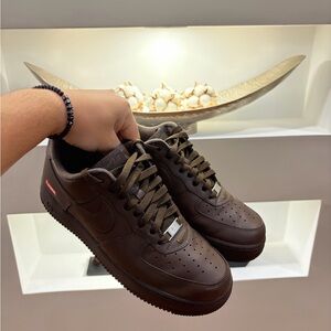 Nike Air Force 1 Supreme Baroque Sneakers